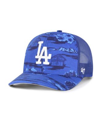 '47 Brand - Men's Blue Los Angeles Dodgers Fiji Trucker Adjustable Hat