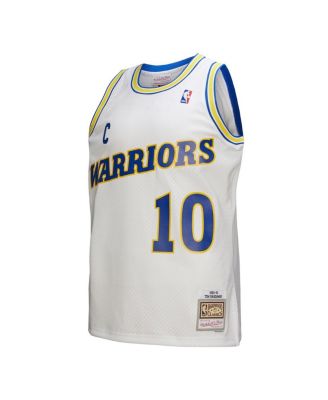 Men's Tim Hardaway White Golden State Warriors Hardwood Classics 1990/91 Swingman Jersey