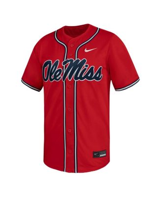 Men's Red Ole Miss Rebels Limited Baseball Jersey