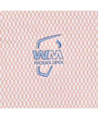 Men's White 2025 WM Phoenix Open Irongate Print Lisle Polo Shirt