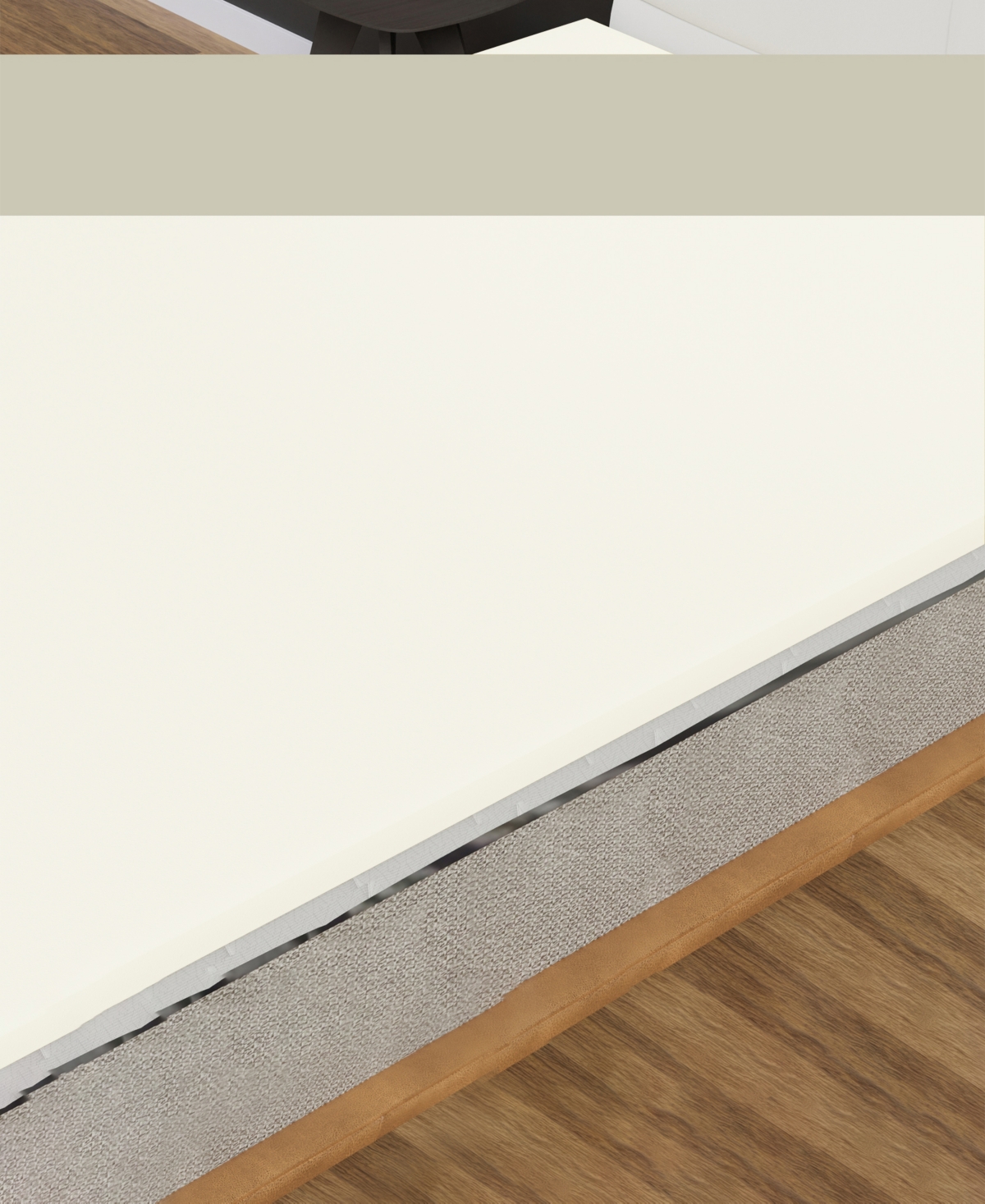 Payton 2" Foam Mattress Topper, Twin In White