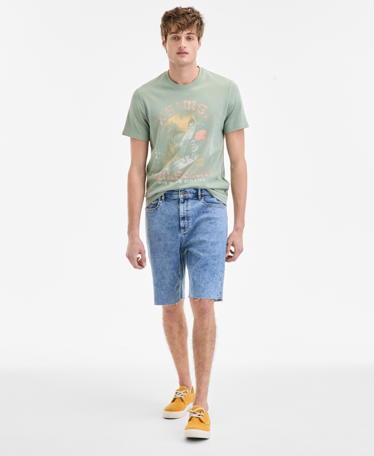 Men's Bateau Denim 10" Shorts, Exclusively at Macy's - Bateau