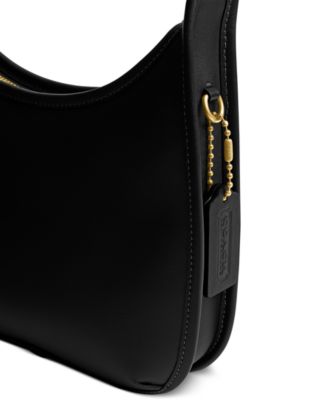 Curve Zip Small Leather Shoulder Bag