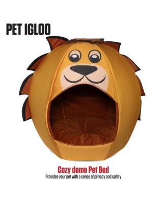 Igloo Pet Bed: Small - Lion