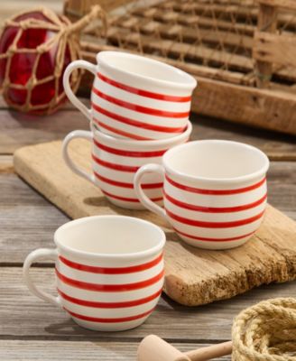 Dockside Jumbo Chowder Bowls, Set of 4