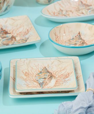 Escape to the Sea 4-Pc. Salad Plates, Service For 4