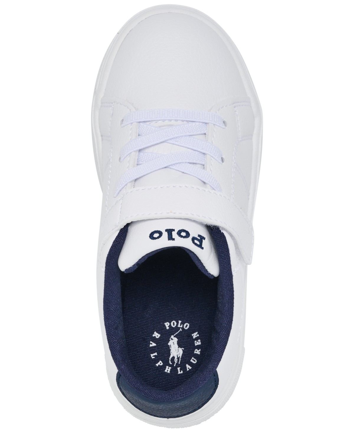 Детские кроссовки Polo Ralph Lauren Toddler Kids Sutton Stay-Put Fastening Strap Casual Sneakers from Finish Line — фото 6