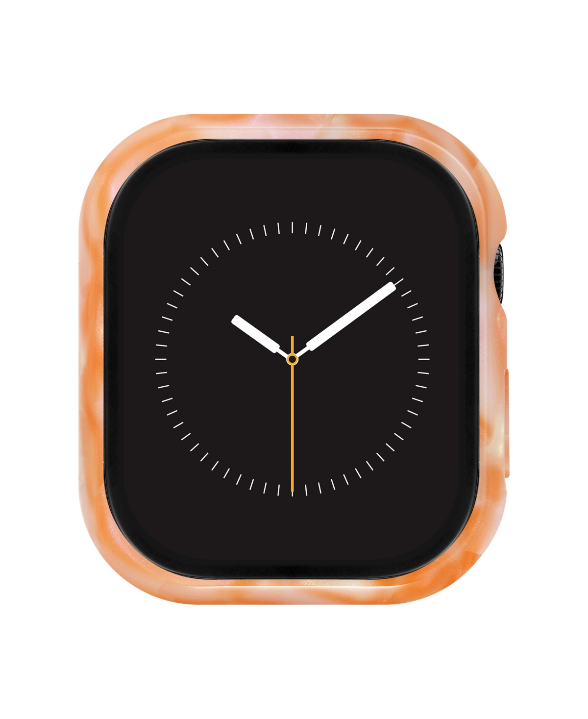 Anne Klein Women's Pink Acetate Protective Case Designed For 41mm Apple Watch In Peach