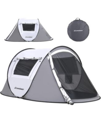 Camping Instant Tent, 2 Person Pop Up Tent, Water Resistant Dome Tent, Easy Setup for Camping Hiking and Outdoor, Portable Tent with Carry Bag, for 3 Seasons