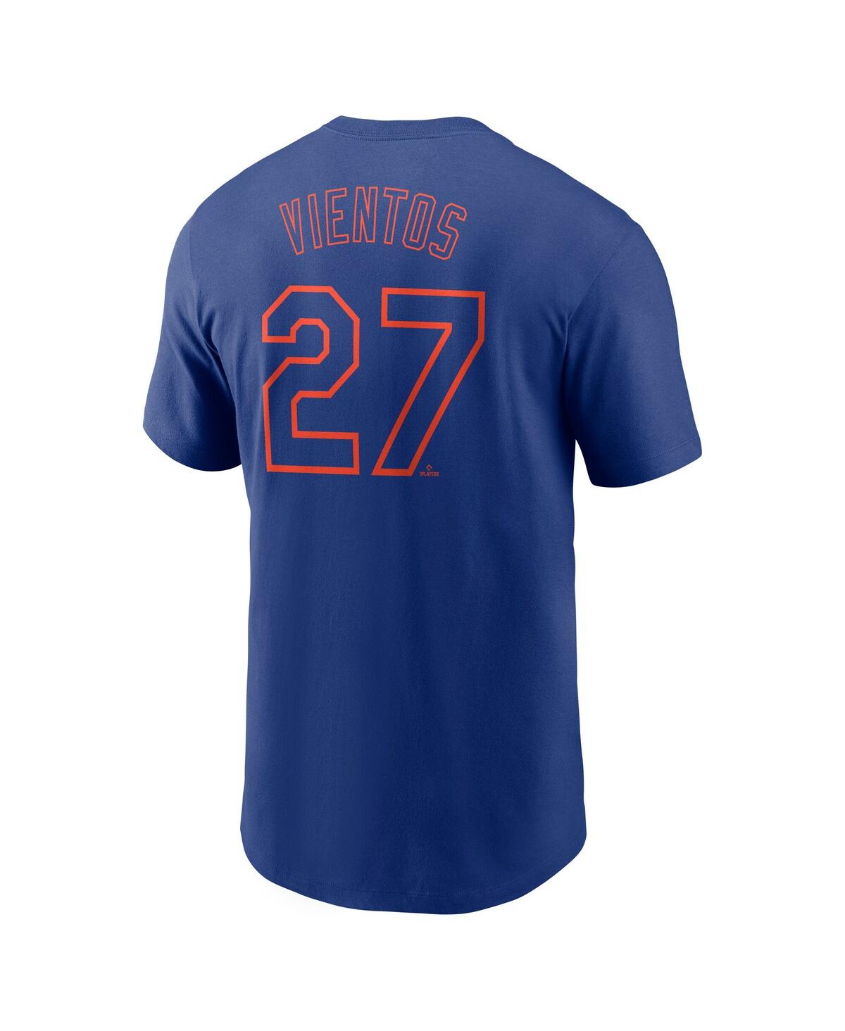 Nike Men's Mark Vientos Royal New York Mets Fuse Name Number T-shirt In Royal