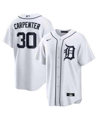 Nike - Men's Kerry Carpenter White Detroit Tigers Home Replica Jersey