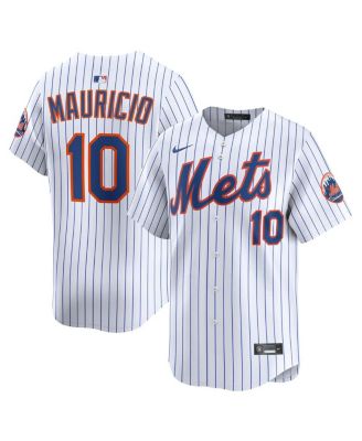Nike - Men's Ronny Mauricio White New York Mets Alternate Limited Player Jersey