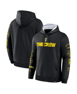 Fanatics - Men's Black Columbus Crew Penalty Kick Legacy Pullover Hoodie