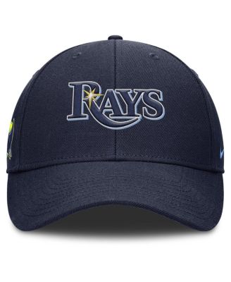 Men's Navy Tampa Bay Rays Rise Gaberdine Adjustable Hat