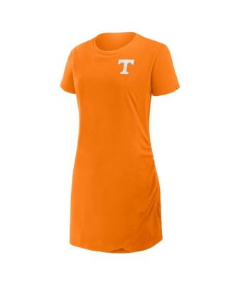 Women's Tennessee Orange Tennessee Volunteers Relaxed Fit Drape T-Shirt Dress