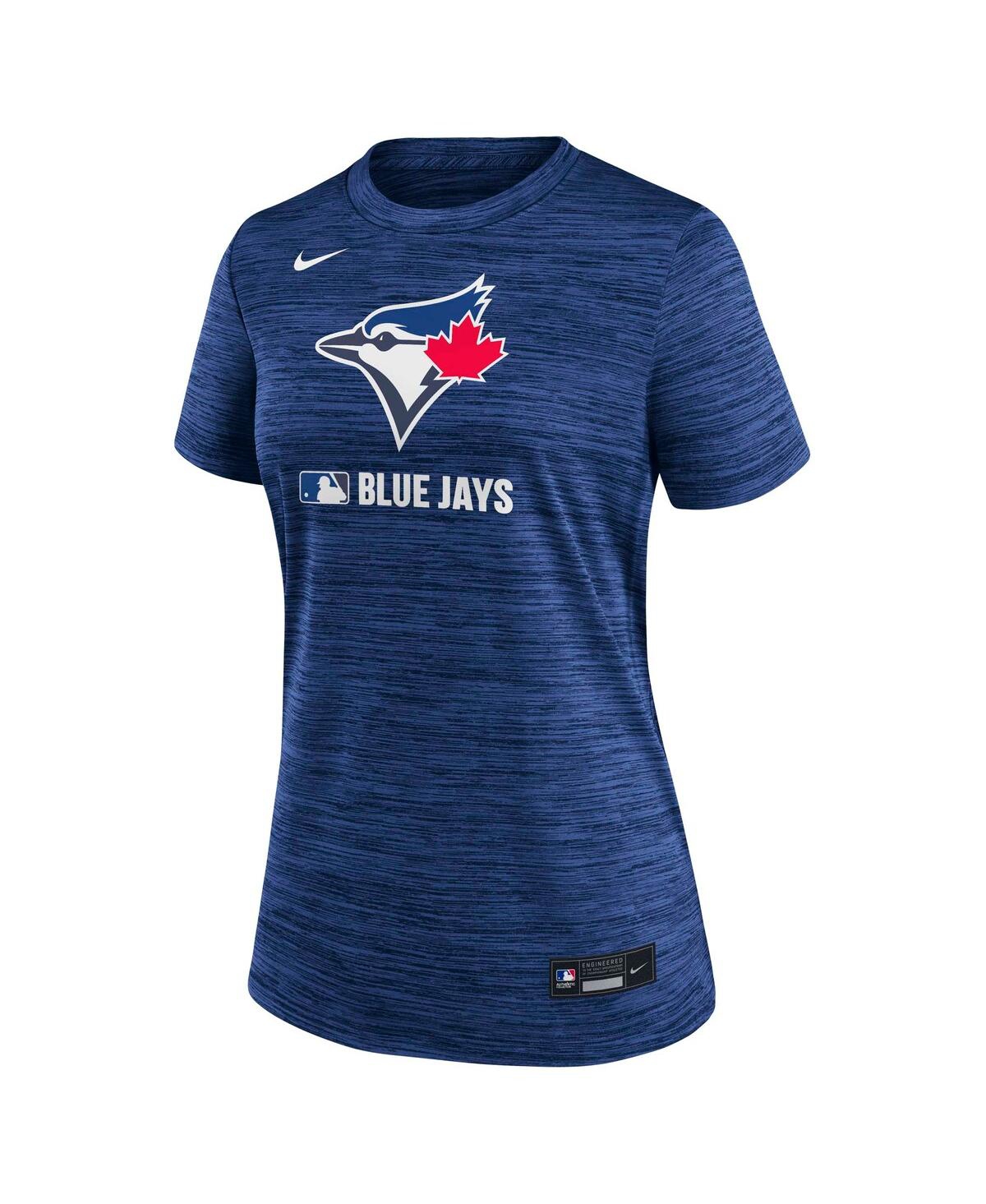 Nike Women's Royal Toronto Blue Jays Authentic Collection Velocity Performance T-shirt In Royal