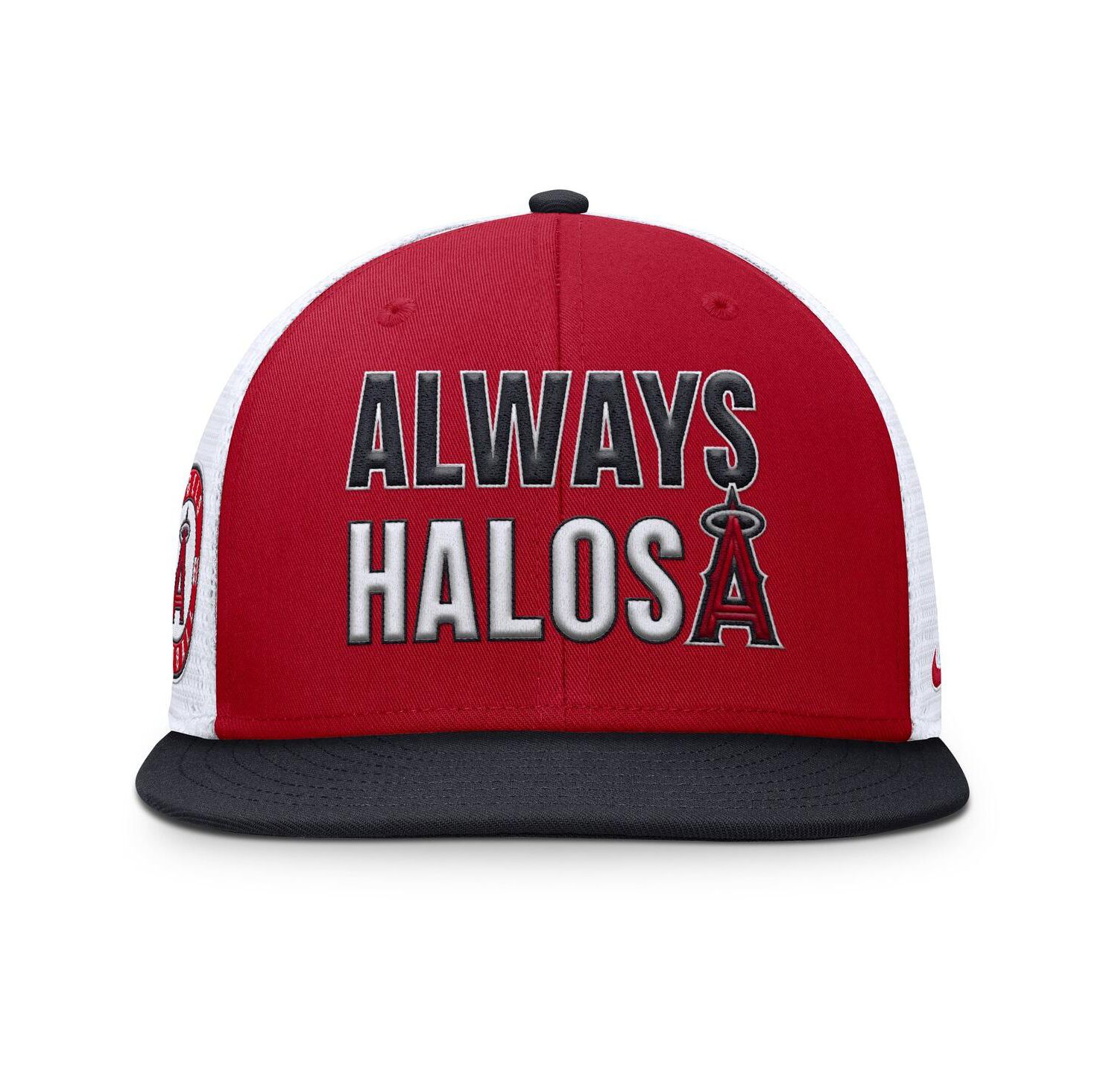 Men's Red Los Angeles Angels Pro Trucker Snapback Hat