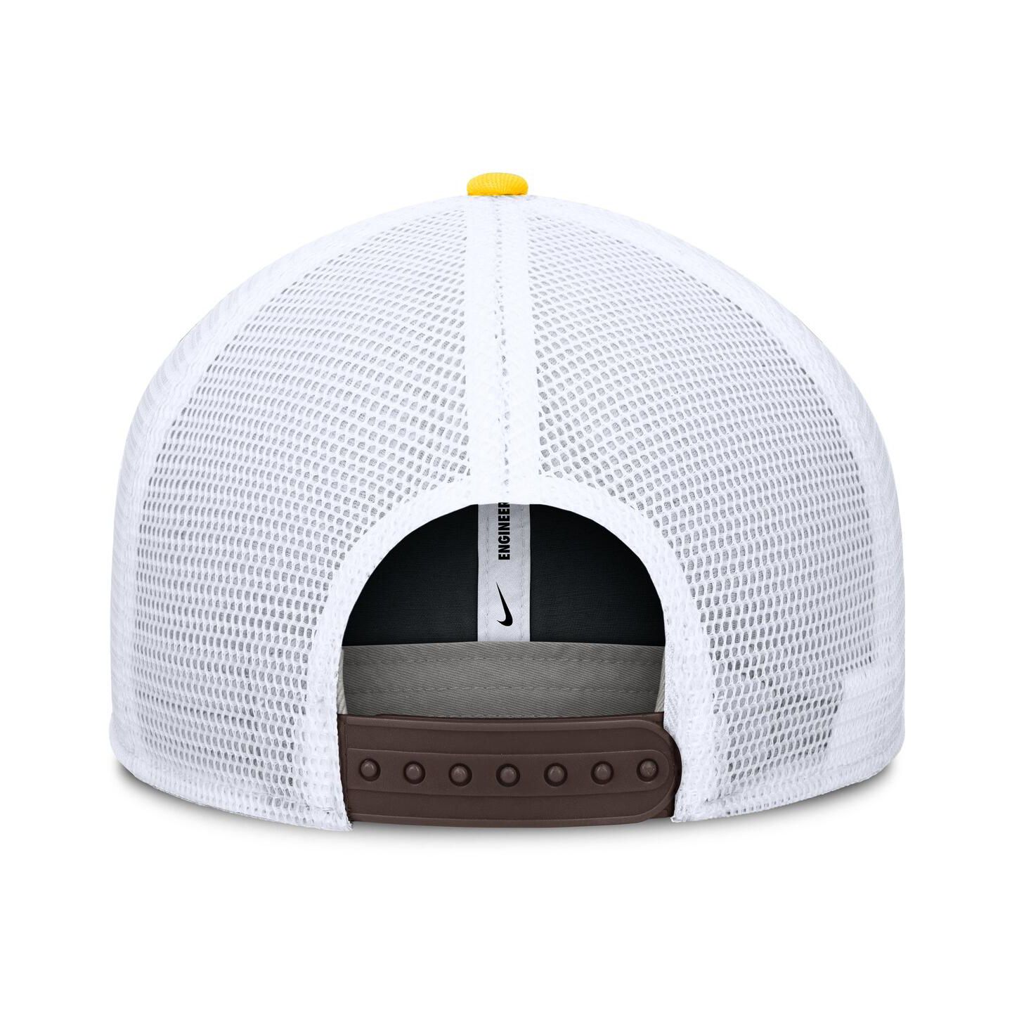 Мужская кепка Nike Brown San Diego Padres Pro Trucker Snapback Hat — фото 4