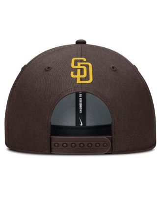 Men's Brown San Diego Padres Rise Gaberdine Adjustable Hat