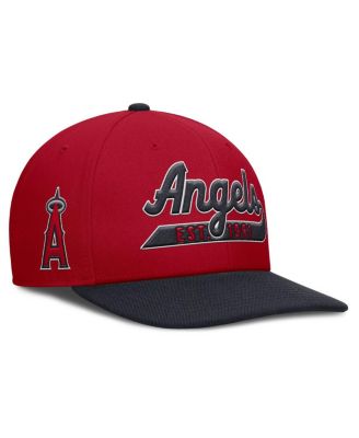 Nike - Men's Red/Navy Los Angeles Angels Pro Performance Snapback Hat