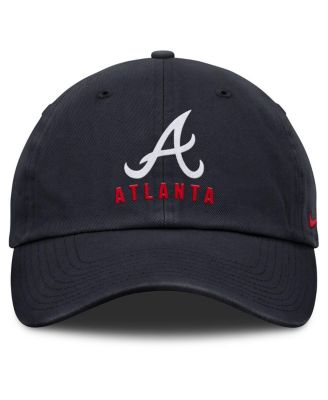 Women's Navy Atlanta Braves Club Adjustable Hat