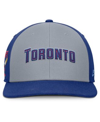 Men's Gray/Royal Toronto Blue Jays Pro Performance Snapback Hat
