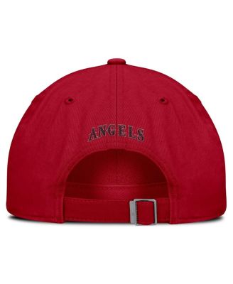 Women's Red California Angels Cooperstown Collection Club Adjustable Hat