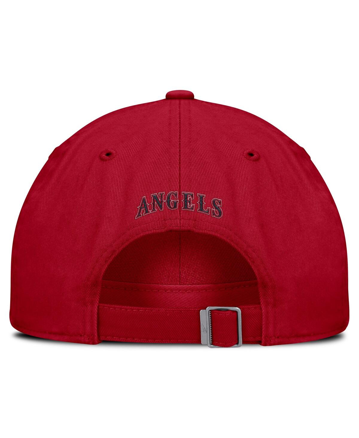 Nike Women's Red California Angels Cooperstown Collection Club Adjustable Hat In Red