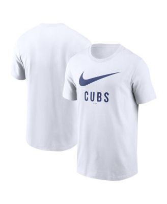 Nike - Men's White Chicago Cubs Swoosh T-Shirt