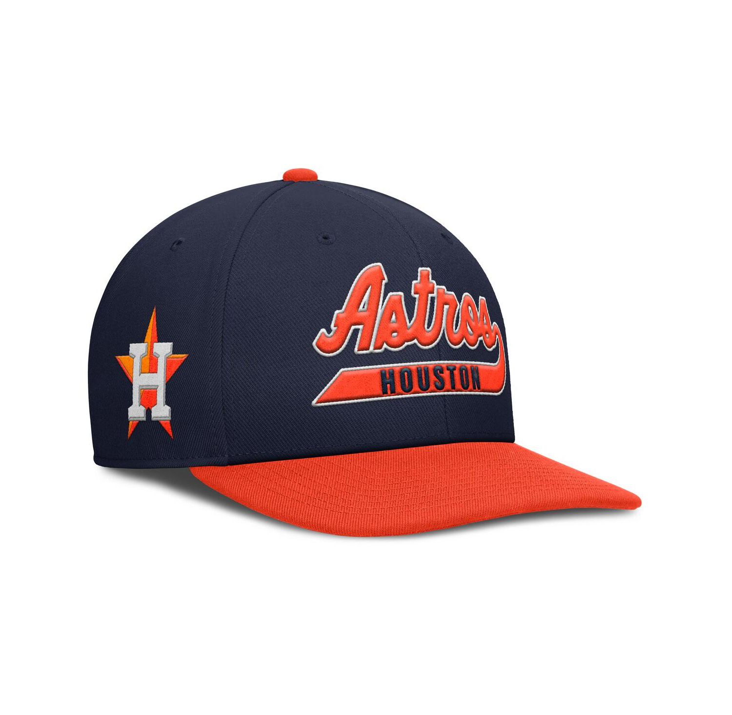 Men's Navy/Orange Houston Astros Pro Performance Snapback Hat