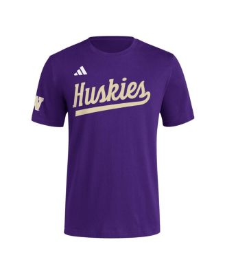 Men's Purple Washington Huskies Fresh Wordmark T-Shirt