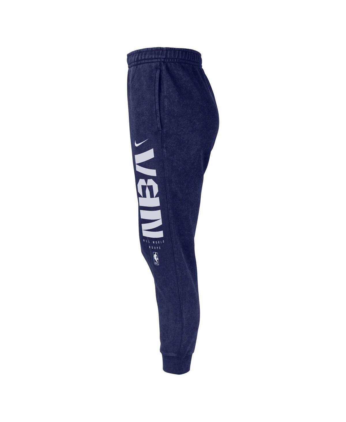 Nike Navy Nba All-world Hoops Club Washed Jogger Pants In Multi