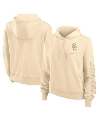 Nike - Women's Tan USC Trojans One Pullover Hoodie