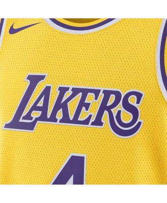 Men's and Women's Dalton Knecht Gold Los Angeles Lakers Swingman Jersey