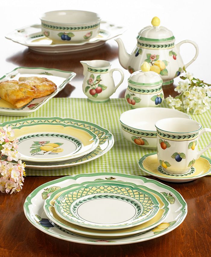 Dinnerware, Garden Collection Boch & Villeroy Macy\'s French -