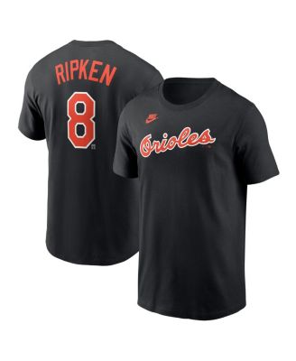 Nike - Men's Black Baltimore Orioles Cooperstown Collection Fuse Name Number T-Shirt