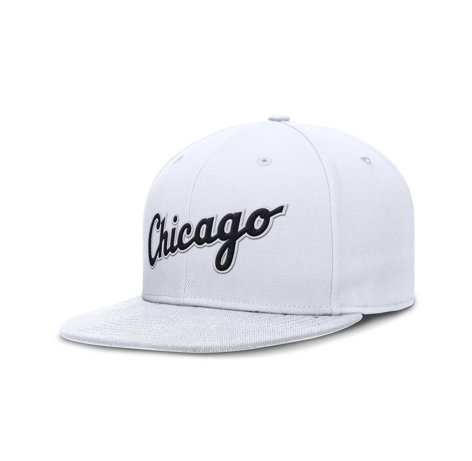 Men's White Chicago White Sox True Performance Fitted Hat