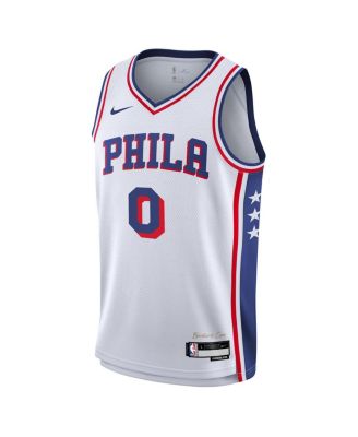 Big Boys and Girls Tyrese Maxey White Philadelphia 76ers Association Swingman Jersey
