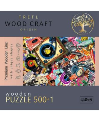 Wood Craft 501 Piece Wooden Puzzle - In the World of Music