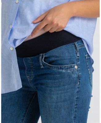 Maternity Graduated Flare Jeans