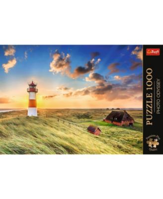 Premium Plus 1000 Piece Puzzle - List-Ost Lighthouse, Germany