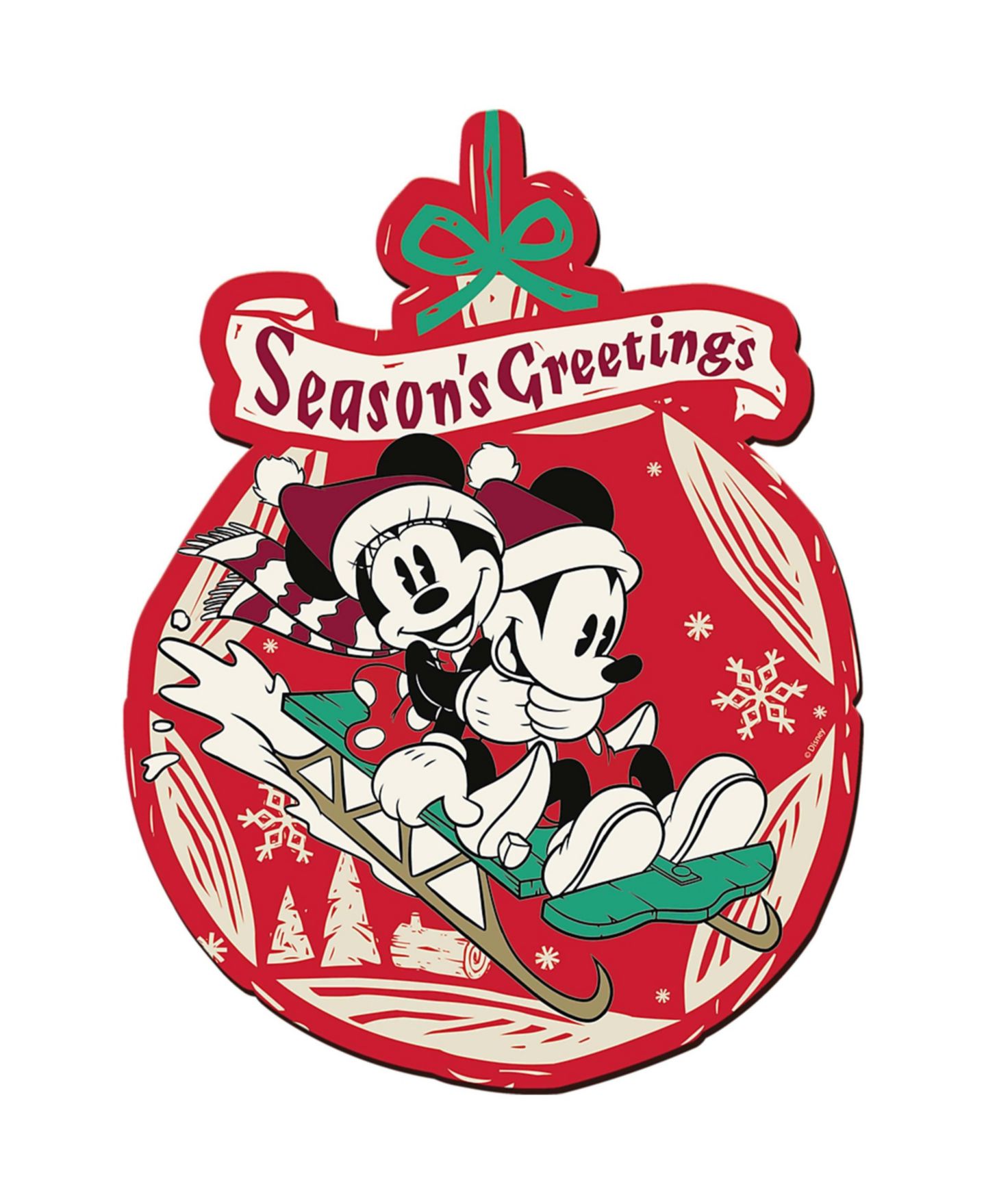 Детский пазл Trefl Disney's Christmas Mickey Mouse Wooden Puzzle, 160 Piece, Ages 12+, цвет: Разноцветный — фото 3