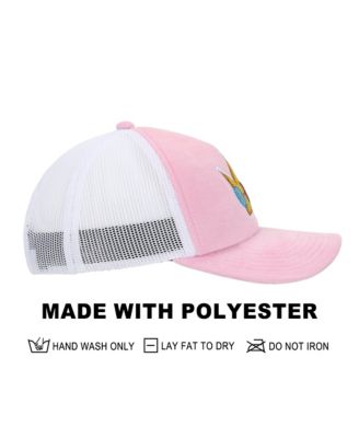 Bros Princess Peach Rhinestone Crown Pink Trucker Hat-OSFA