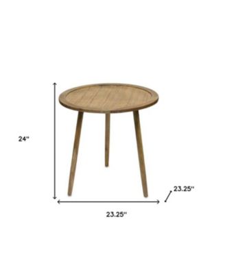 Set of Three Round Accent Tables – Contemporary and Durable Design