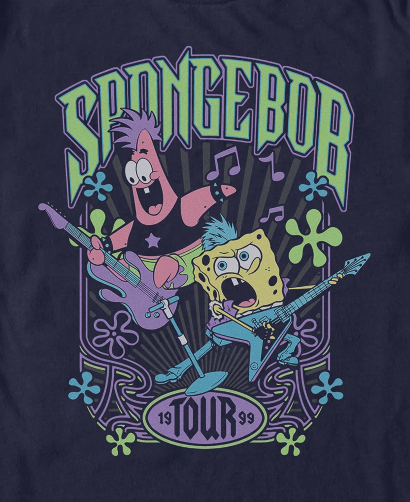 Мужская футболка Fifth Sun Sponge Rock Short Sleeve, цвет: Тёмно-синий — фото 3