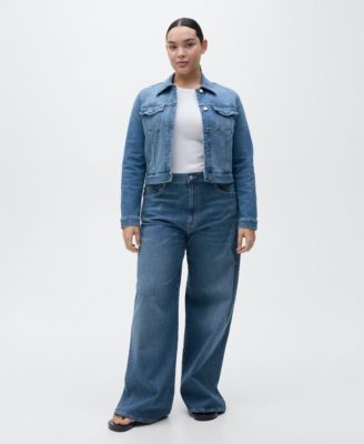 Women's Crop Denim Jacket