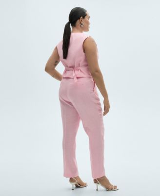 Women's Linen Suit Trousers