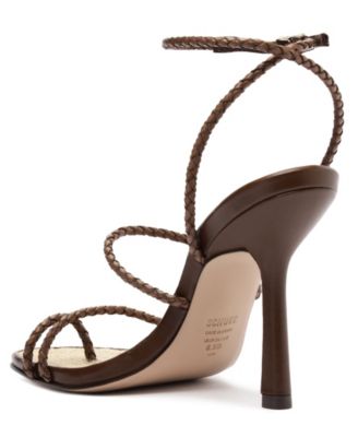 Women's Kaya Straw Stiletto Heel Sandals