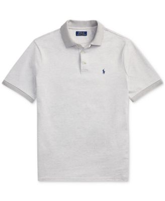 Men's Classic Houndstooth Jersey Polo Shirt