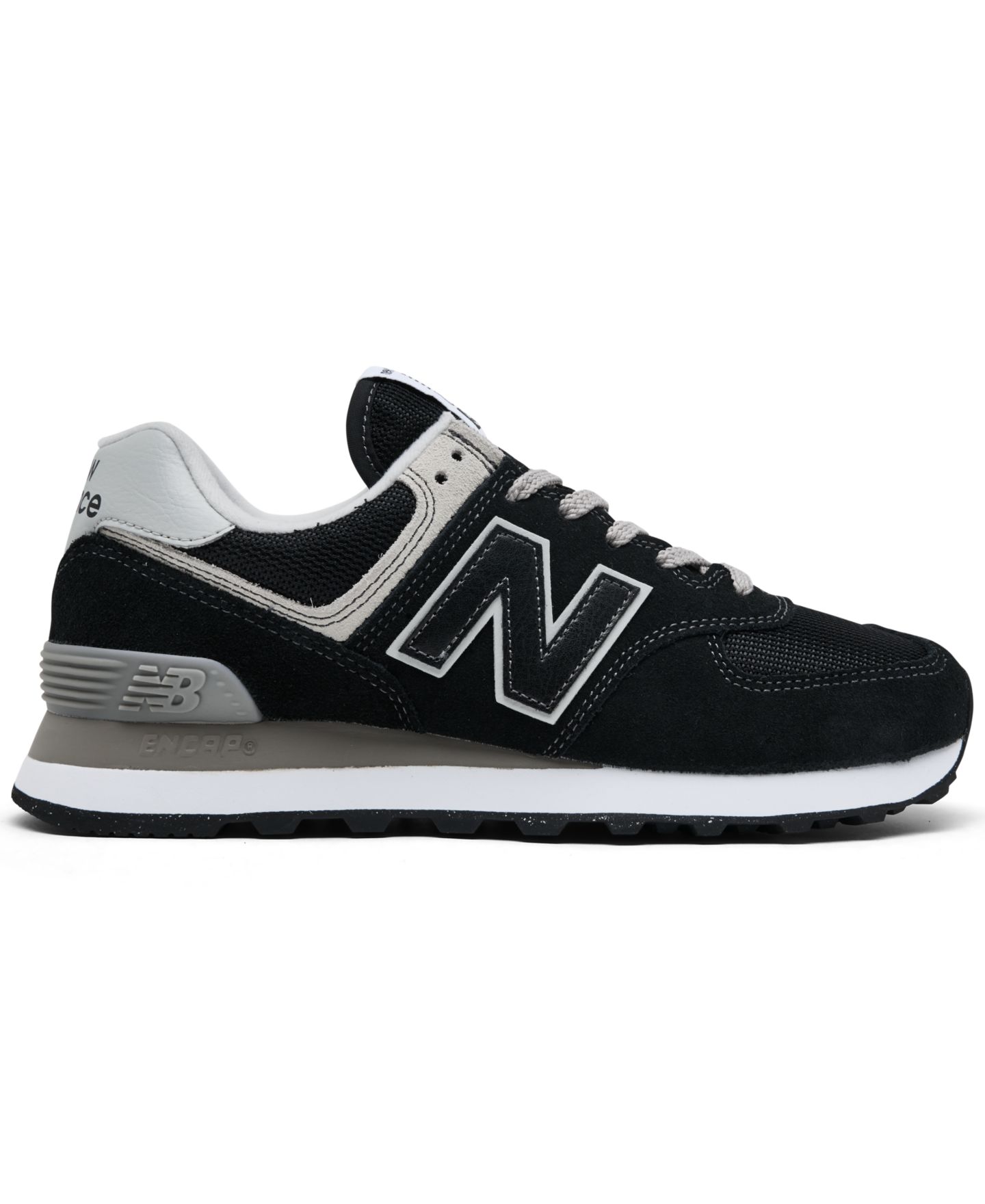Женские кроссовки New Balance 574 Core Casual, цвет: Чёрный — фото 6